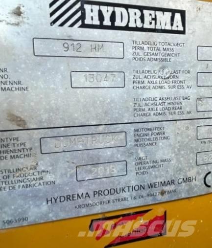 Hydrema 912 HM Knik dumptrucks