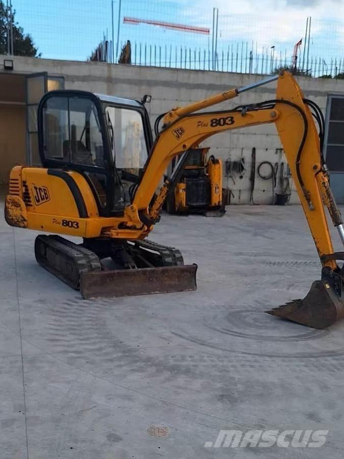 JCB 803PLUS Minigraafmachines < 7t
