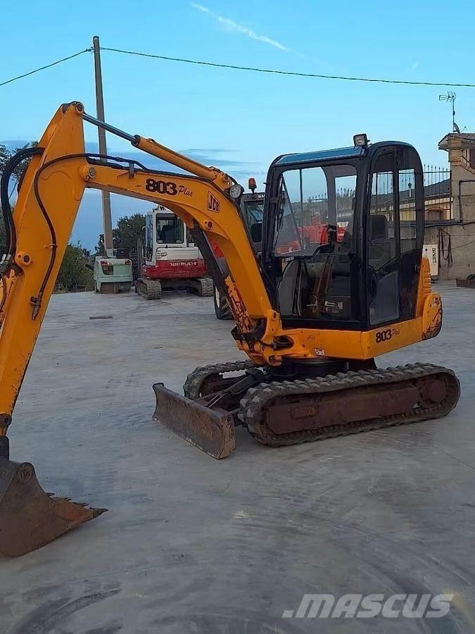 JCB 803PLUS Minigraafmachines < 7t