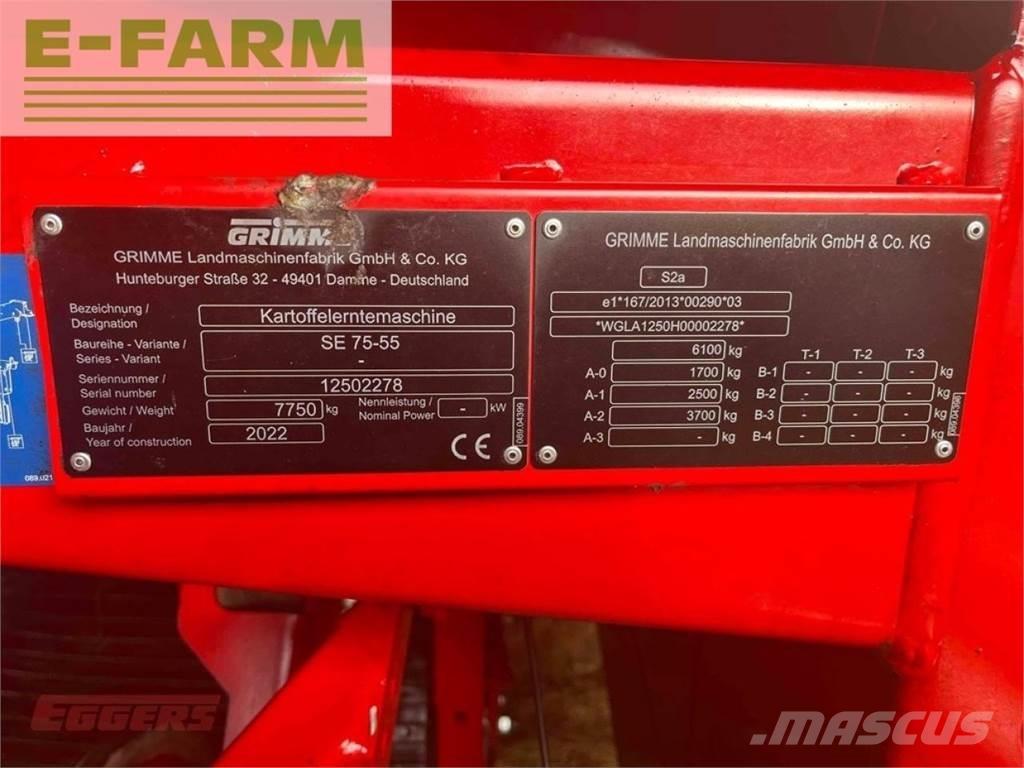 Grimme se 75-55 sb Aardappel materieel - Overigen