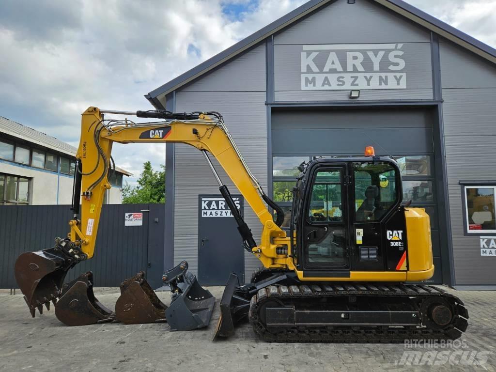 CAT 308 E 2 CR Midigraafmachines 7t - 12t