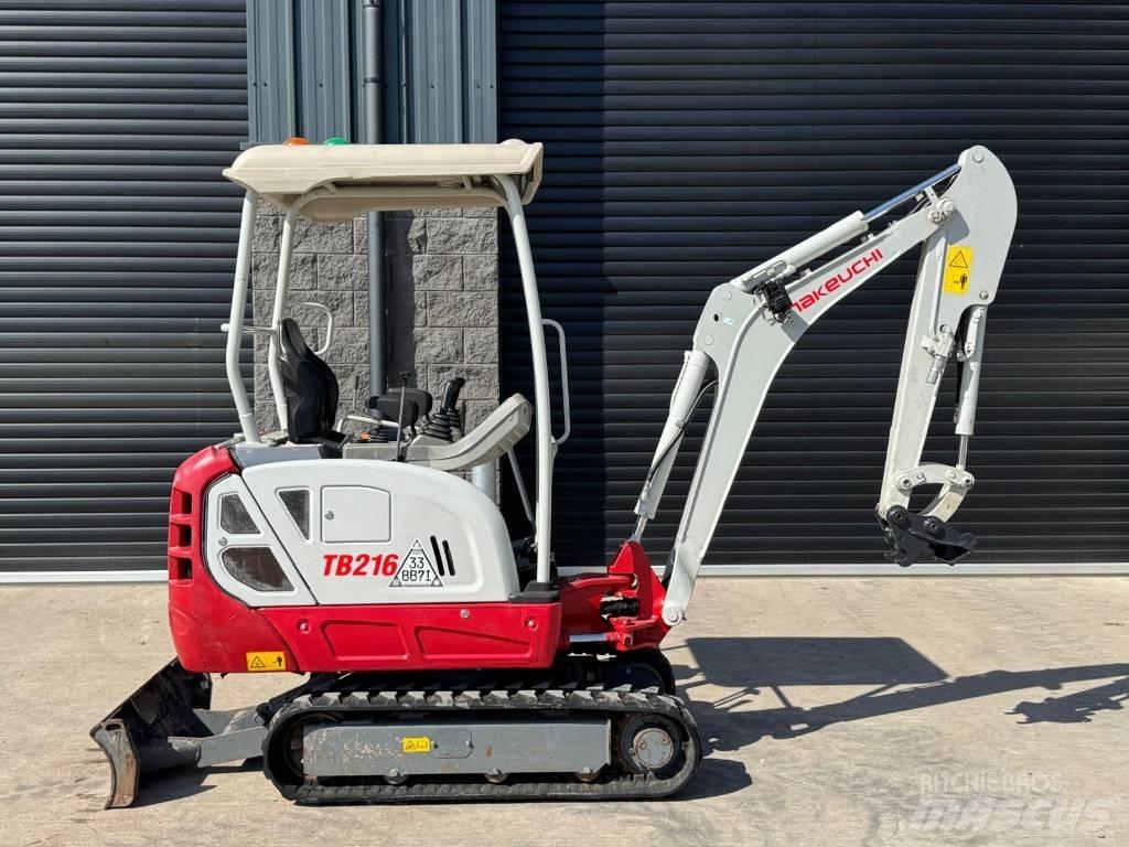 Takeuchi TB 216 Minigraafmachines < 7t