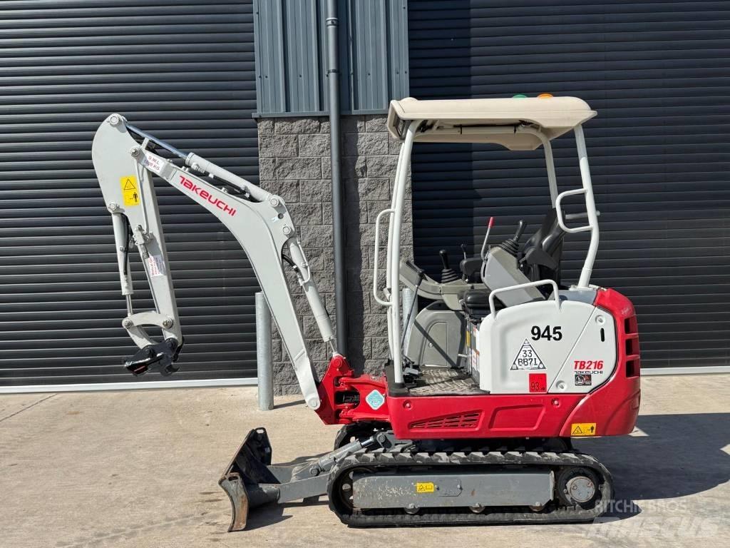 Takeuchi TB 216 Minigraafmachines < 7t
