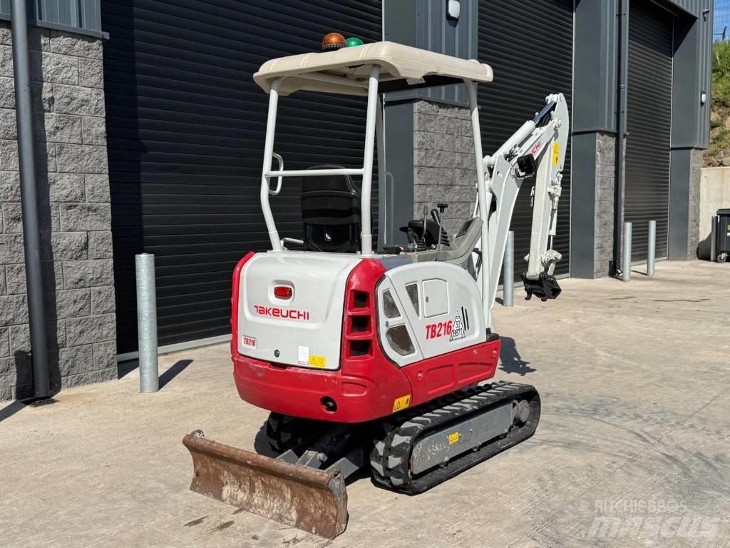 Takeuchi TB 216 Minigraafmachines < 7t