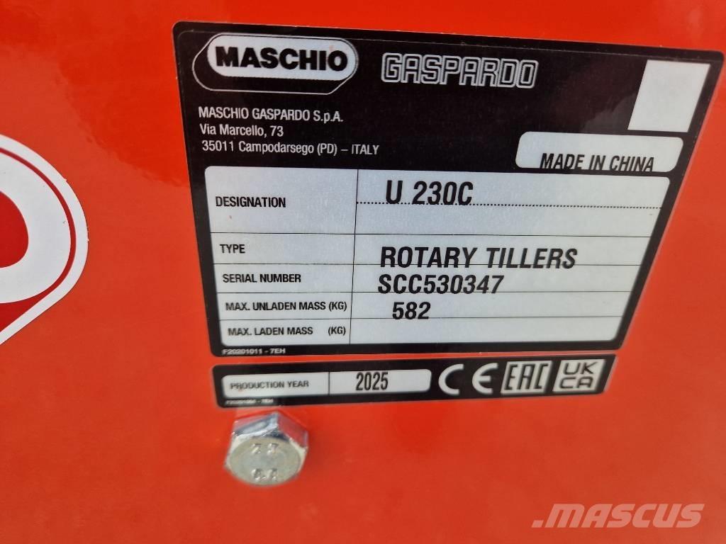 Maschio U 230 Rotorkopeggen / rototillers