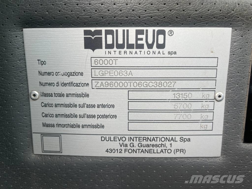 Dulevo 6000 Veegmachines