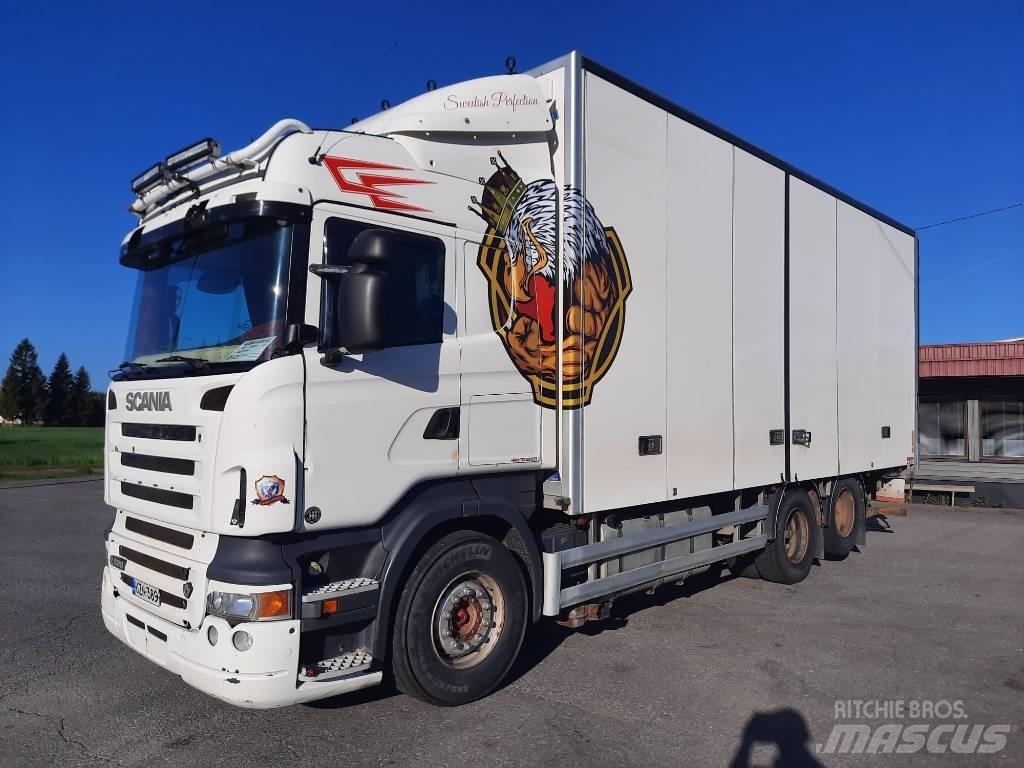 Scania R 500 Bakwagens met gesloten opbouw