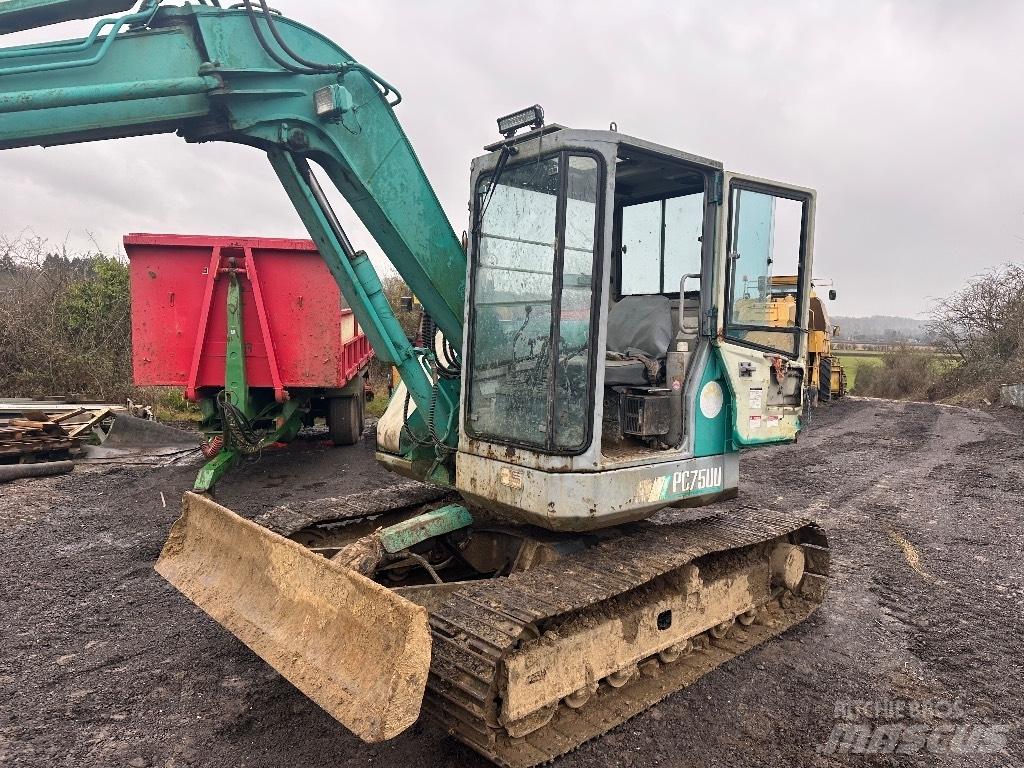 Komatsu PC 75 UU-1 Minigraafmachines < 7t