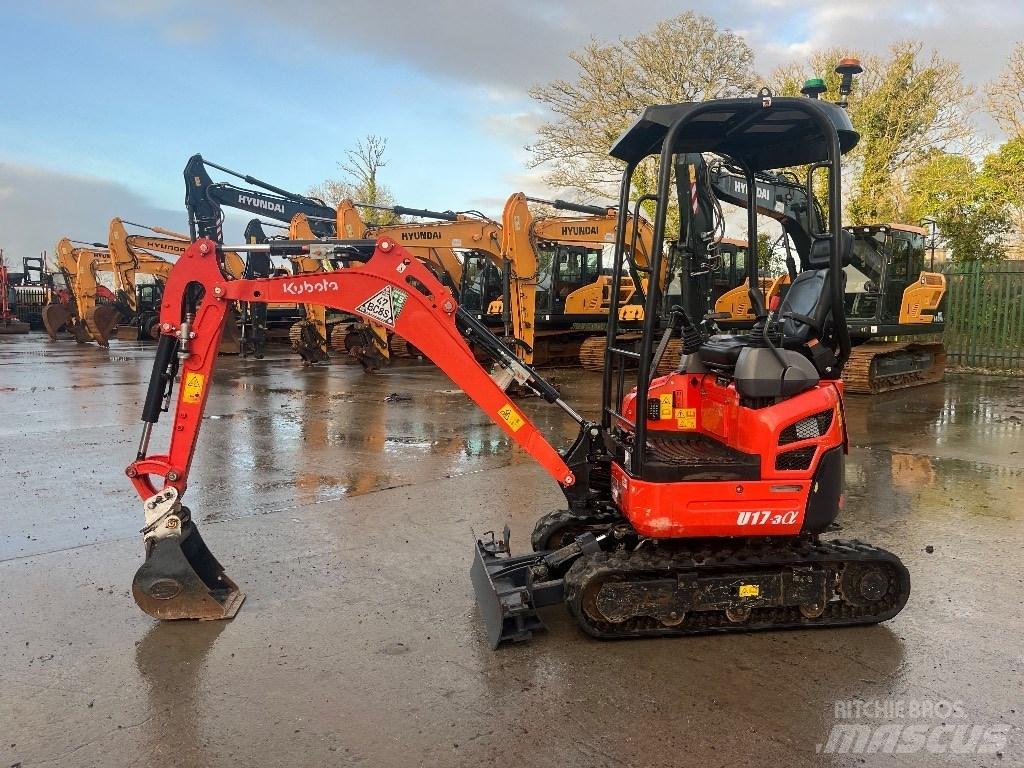 Kubota U 17-3 Minigraafmachines < 7t