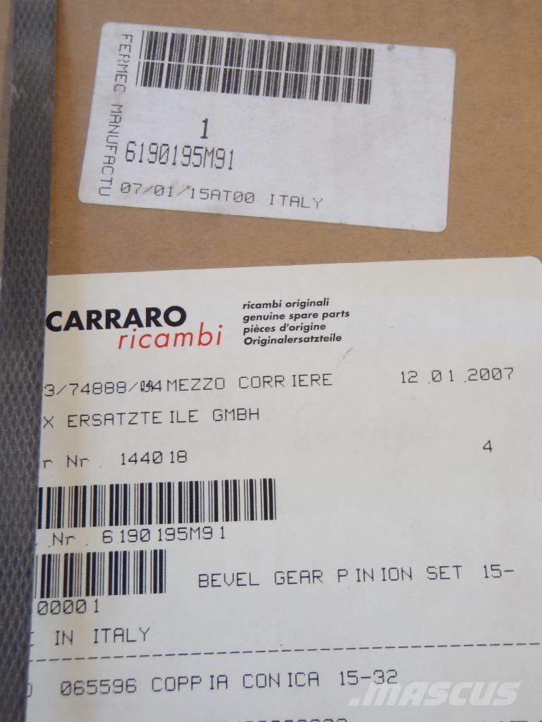 Carraro Baggerlader Transmissie