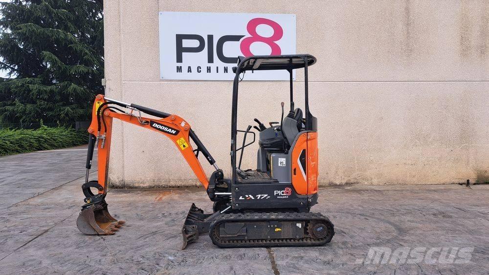 Doosan DX 17 Minigraafmachines < 7t