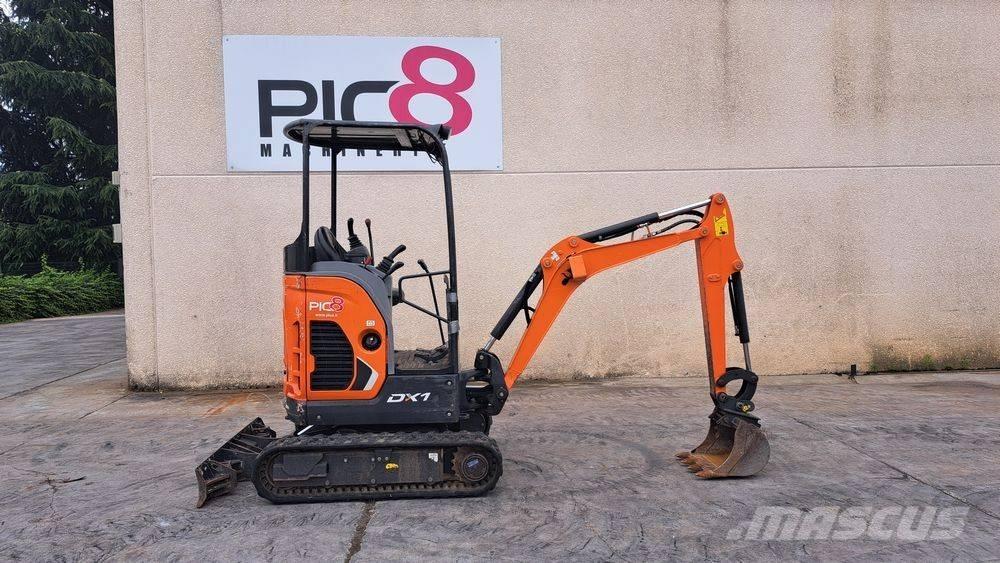 Doosan DX 17 Minigraafmachines < 7t