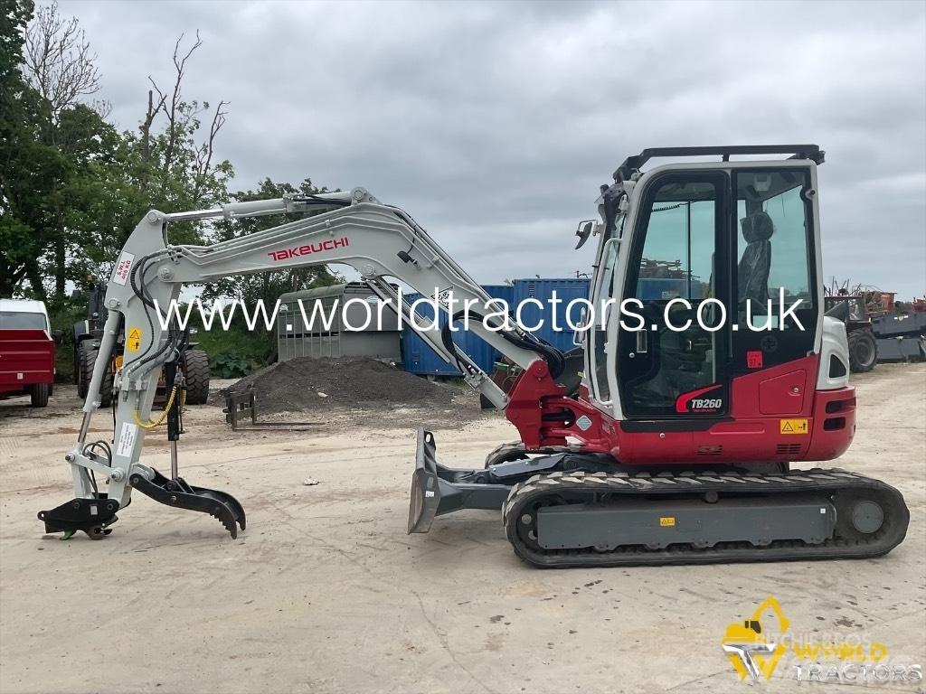 Takeuchi TB 260 Minigraafmachines < 7t