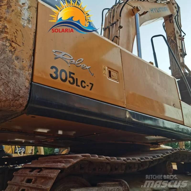 Hyundai 305lc-7 Rupsgraafmachines