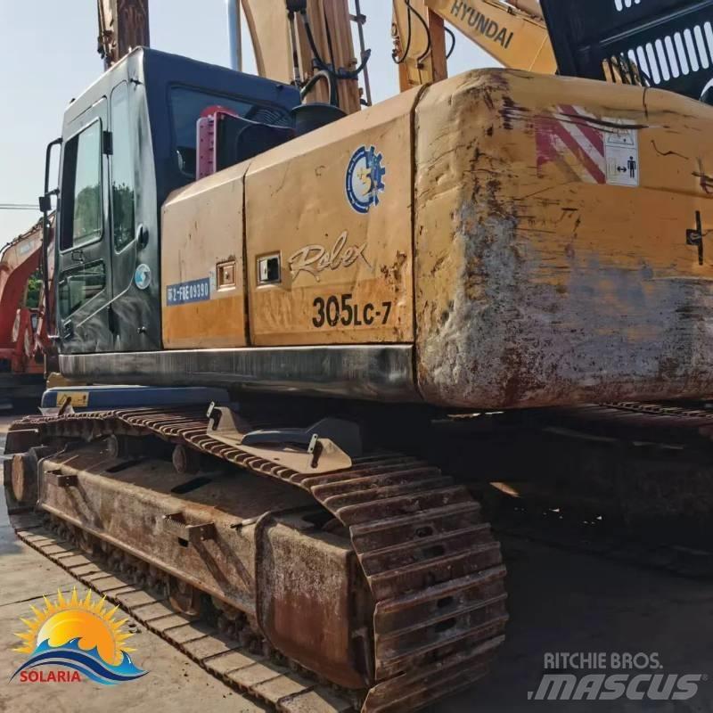 Hyundai 305lc-7 Rupsgraafmachines