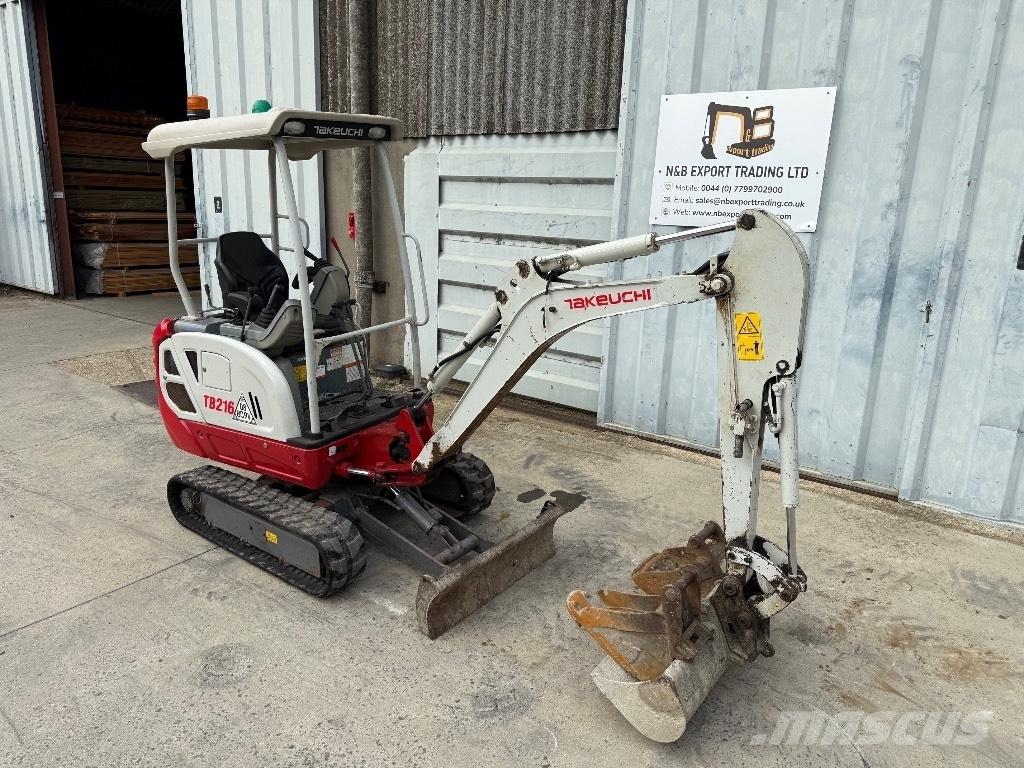 Takeuchi TB 216 Minigraafmachines < 7t