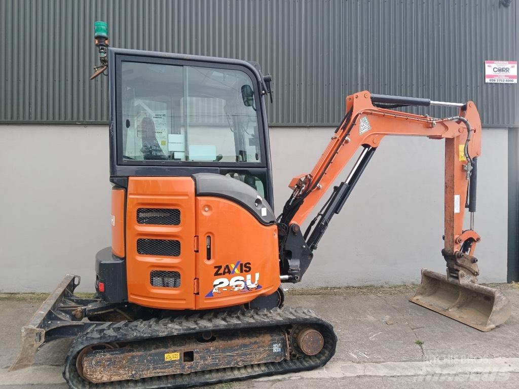 Hitachi ZX 26 U-6 Minigraafmachines < 7t