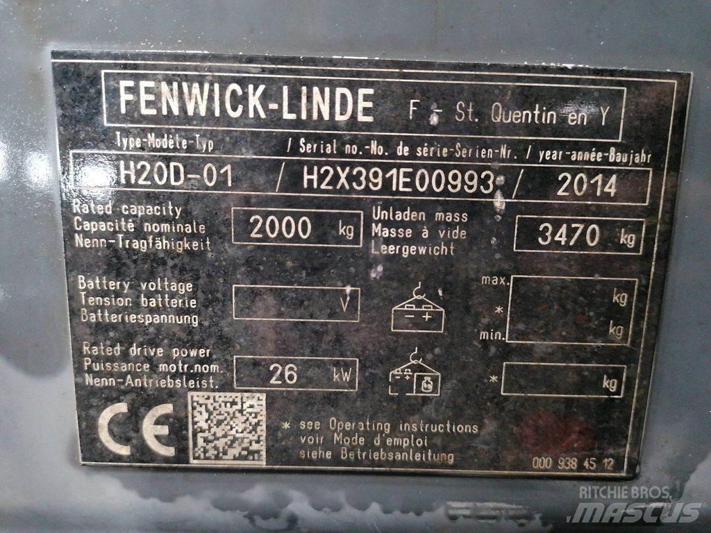 Linde H20D-01 Diesel heftrucks
