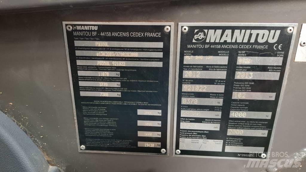 Manitou MLT 840-137 Verreikers