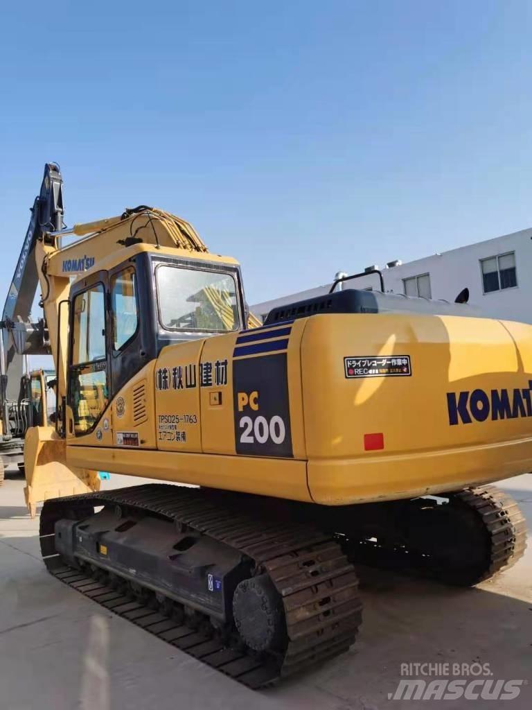 Komatsu PC 200-7 Rupsgraafmachines