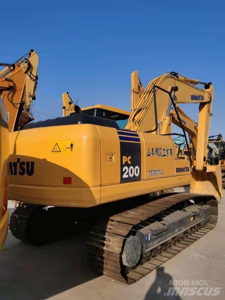 Komatsu PC 200-7 Rupsgraafmachines