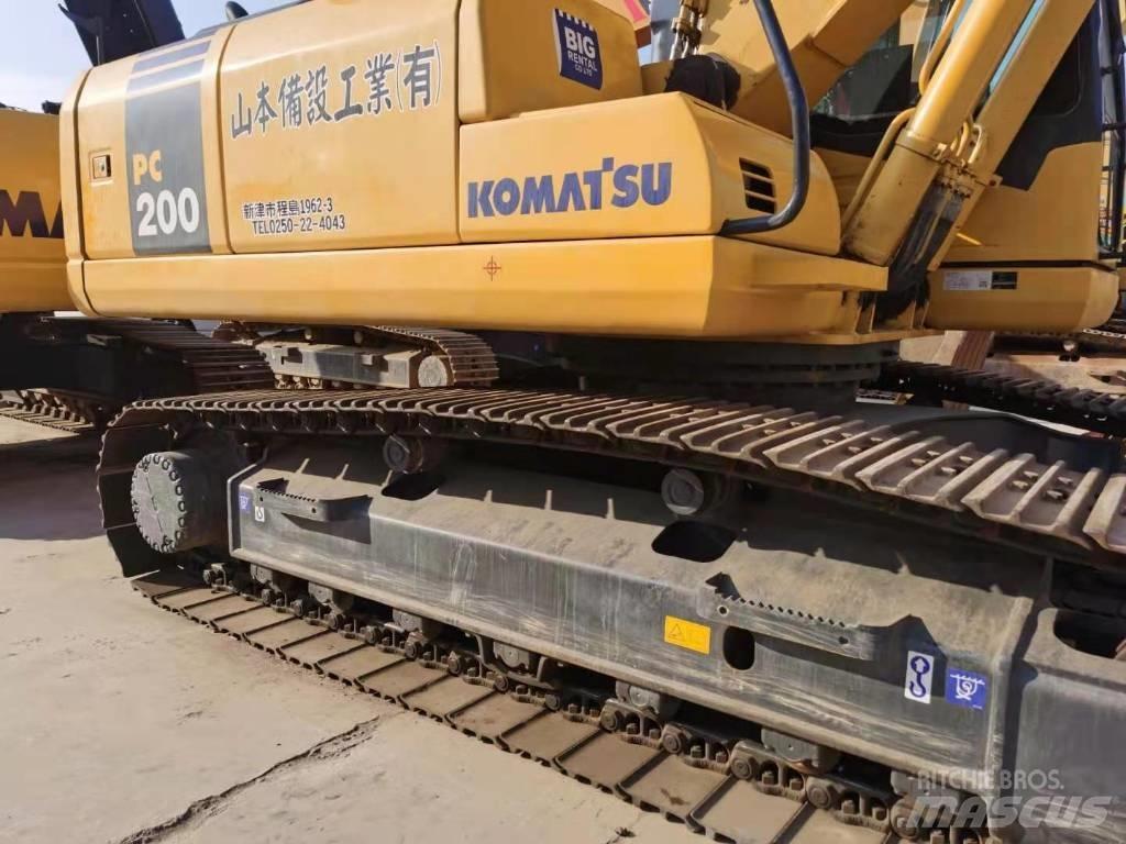 Komatsu PC 200-7 Rupsgraafmachines