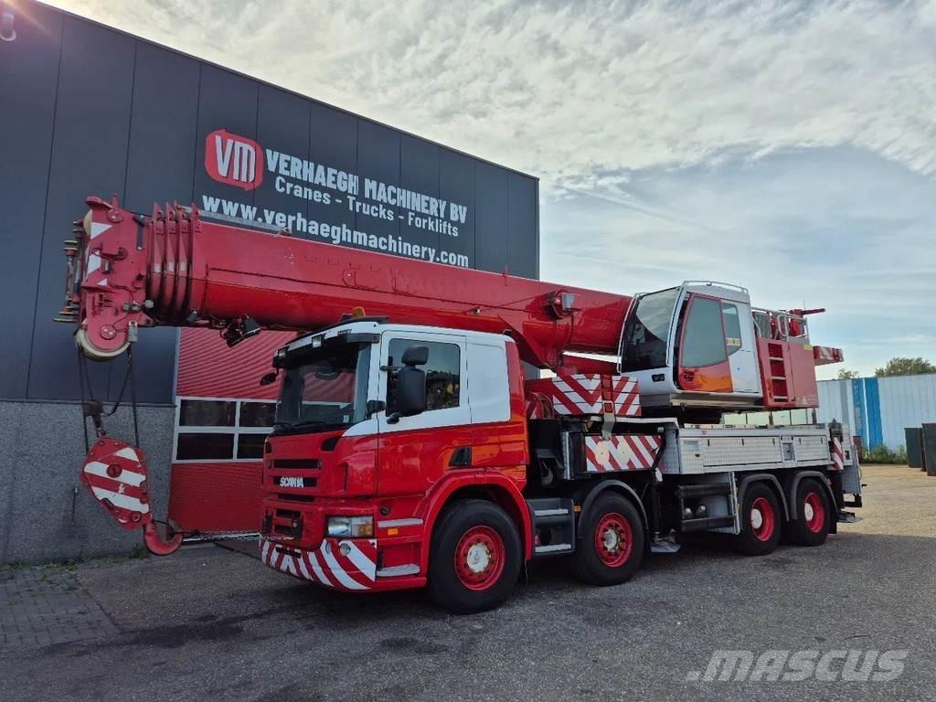 Scania p 380 Kranen voor alle terreinen