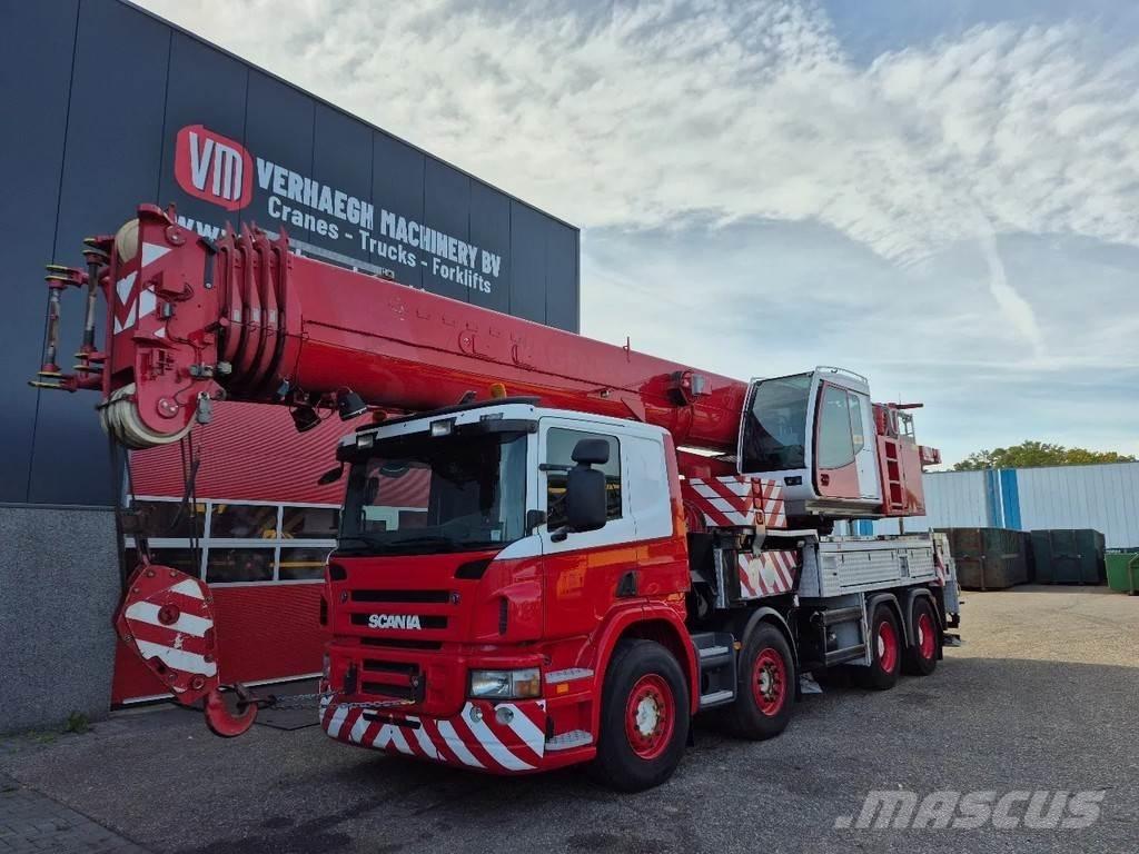 Scania p 380 Kranen voor alle terreinen