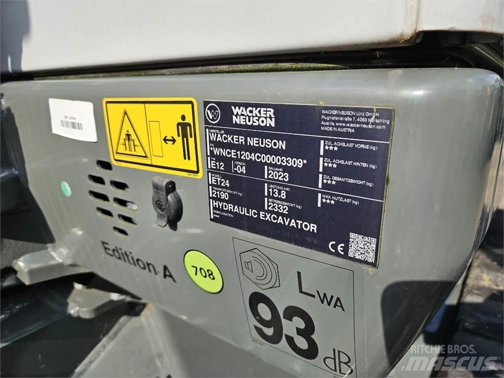 Wacker ET 24 Minigraafmachines < 7t