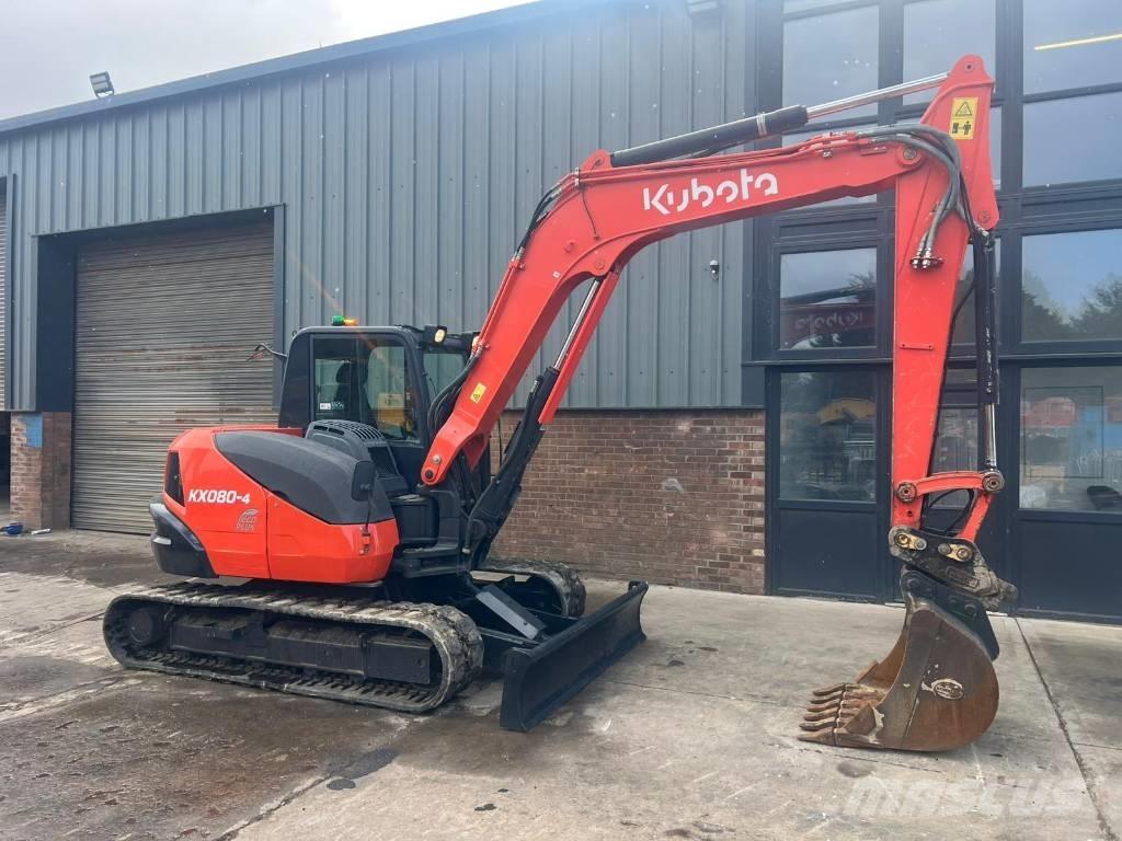 Kubota KX 080-4 Minigraafmachines < 7t