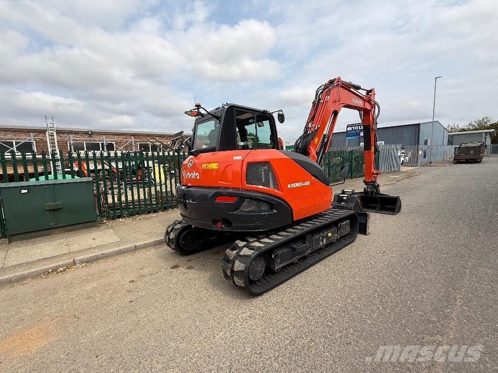 Kubota KX 080-4 Midigraafmachines 7t - 12t
