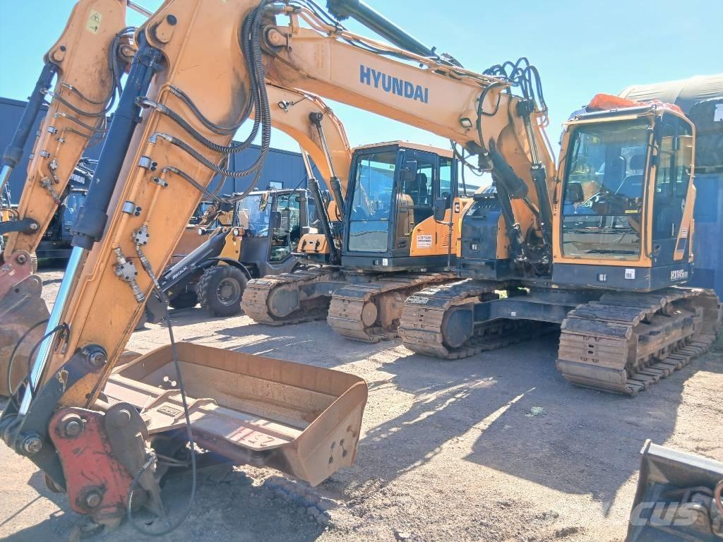 Hyundai HX 145 LCR Rupsgraafmachines