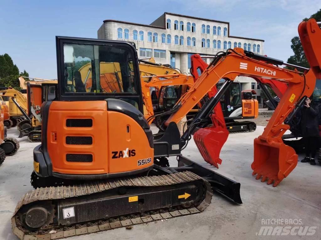 Hitachi zx55 Minigraafmachines < 7t