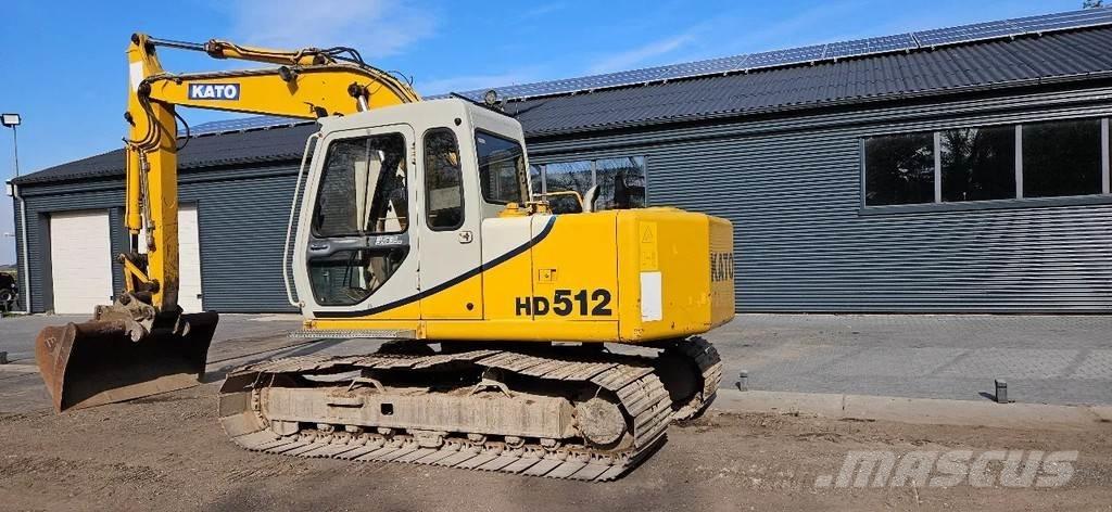 Kato HD512 E Rupsgraafmachines