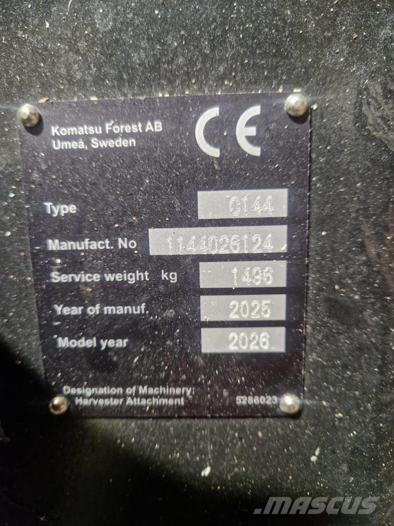 Komatsu C 144 Boomvelkoppen