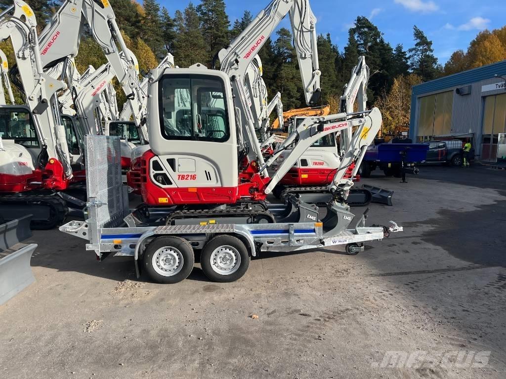 Takeuchi TB 216 Minigraafmachines < 7t