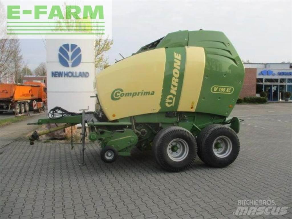 Krone v180 xc Vierkante balenpers