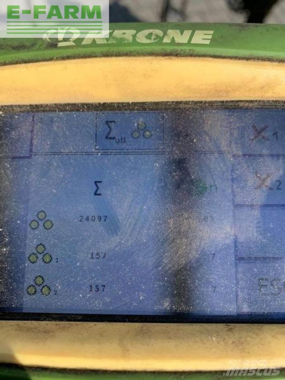 Krone v180 xc Vierkante balenpers