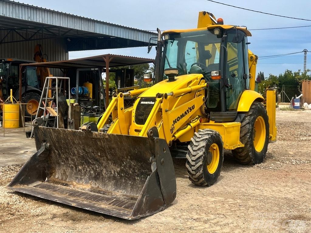 Komatsu WB 97 R-5 Graaf-laadcombinaties