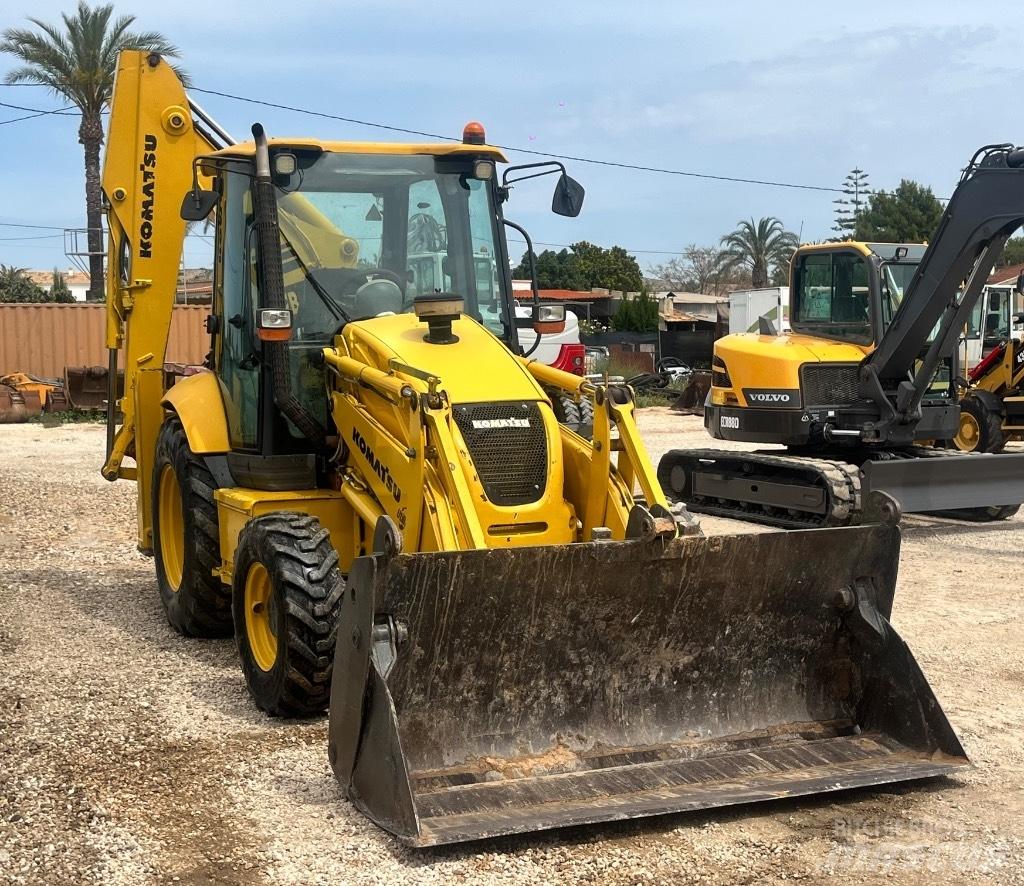 Komatsu WB 97 R-5 Graaf-laadcombinaties
