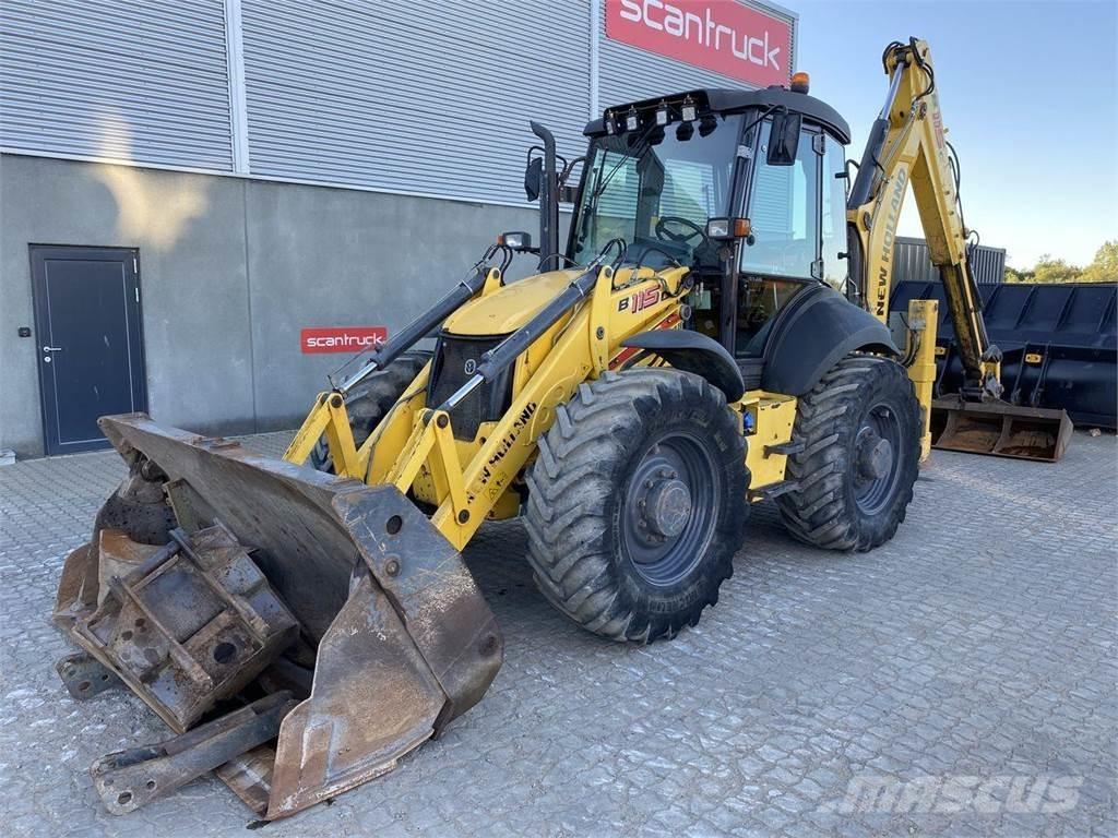 New Holland LB115 Graaf-laadcombinaties