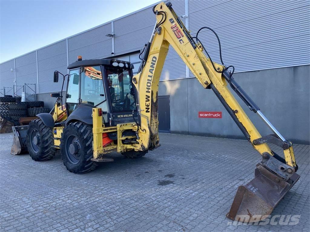 New Holland LB115 Graaf-laadcombinaties