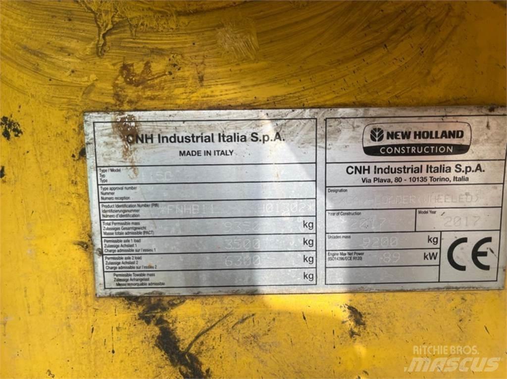 New Holland LB115 Graaf-laadcombinaties