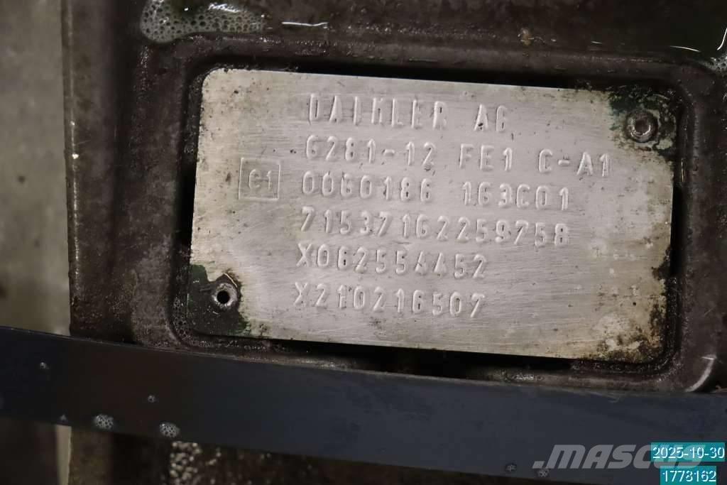 Mercedes-Benz actros Versnellingsbakken