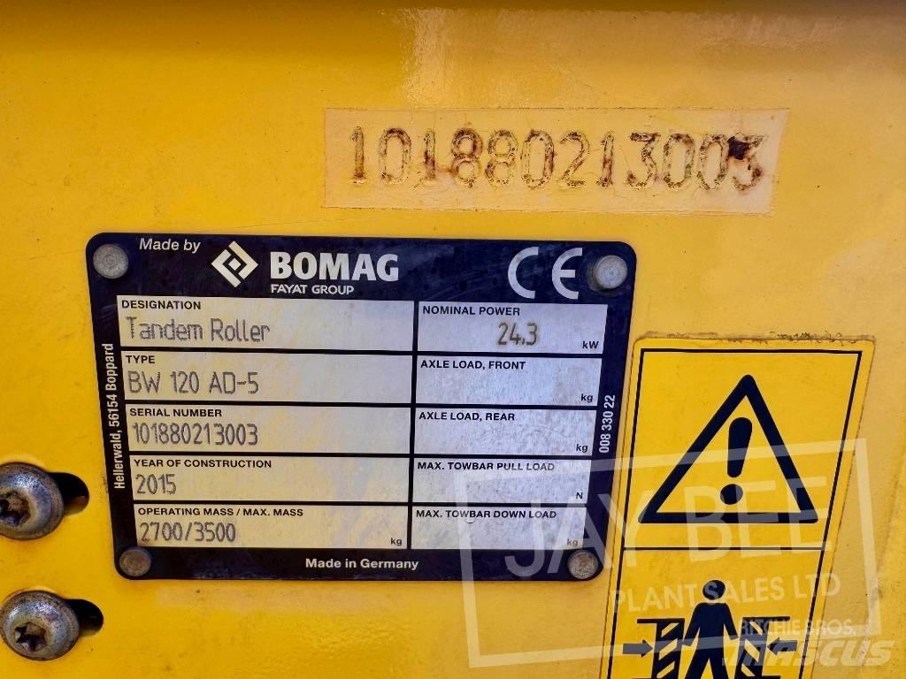Bomag BW 120 AD-5 Duowalsen