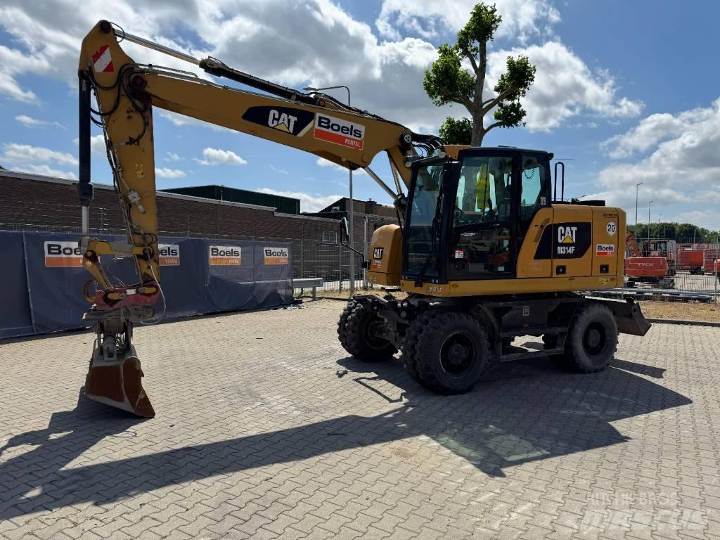 CAT M314F Wielgraafmachines