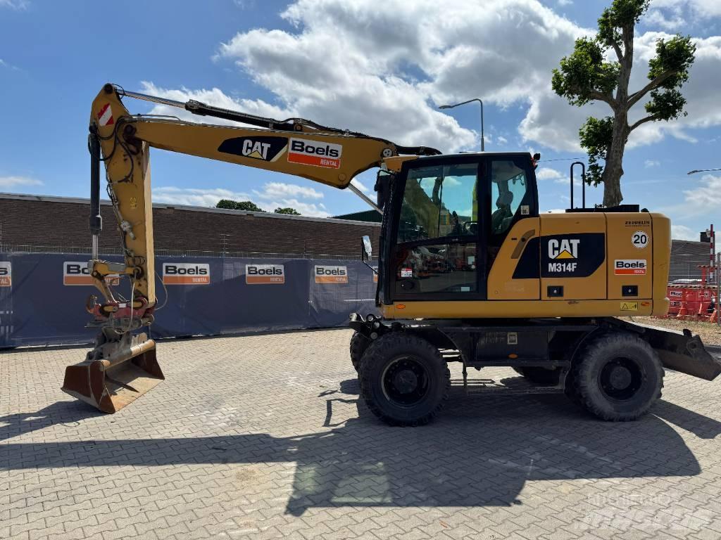 CAT M314F Wielgraafmachines