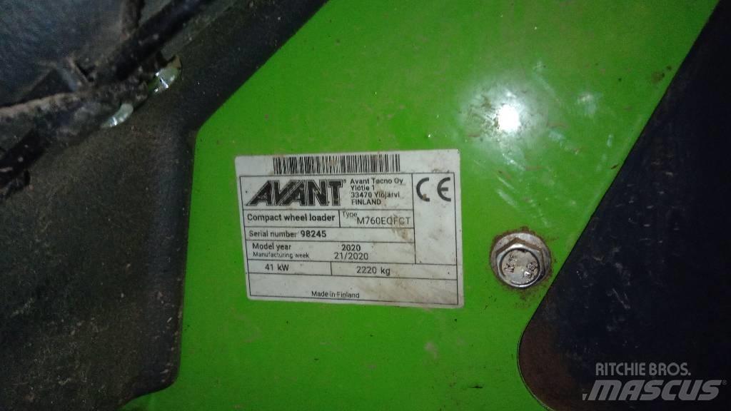 Avant 760 DLX Laden en Lossen - overige