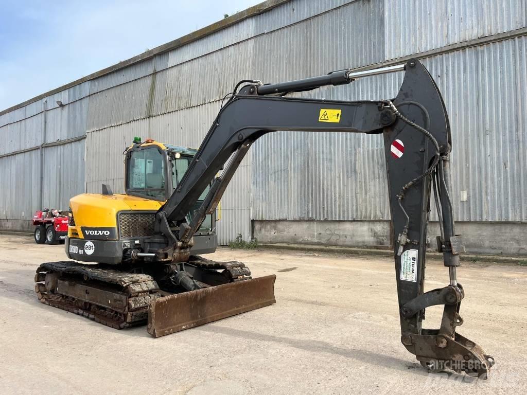 Volvo ECR 88 D Midigraafmachines 7t - 12t