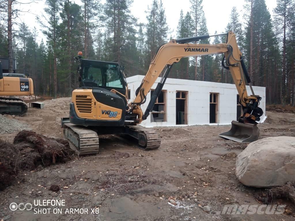 Yanmar Vio 80-1A Midigraafmachines 7t - 12t